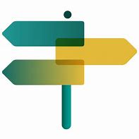 Illustration of a yellow and green directional signpost against a plain background, symbolising guidance and access to important statutory information for schools.  